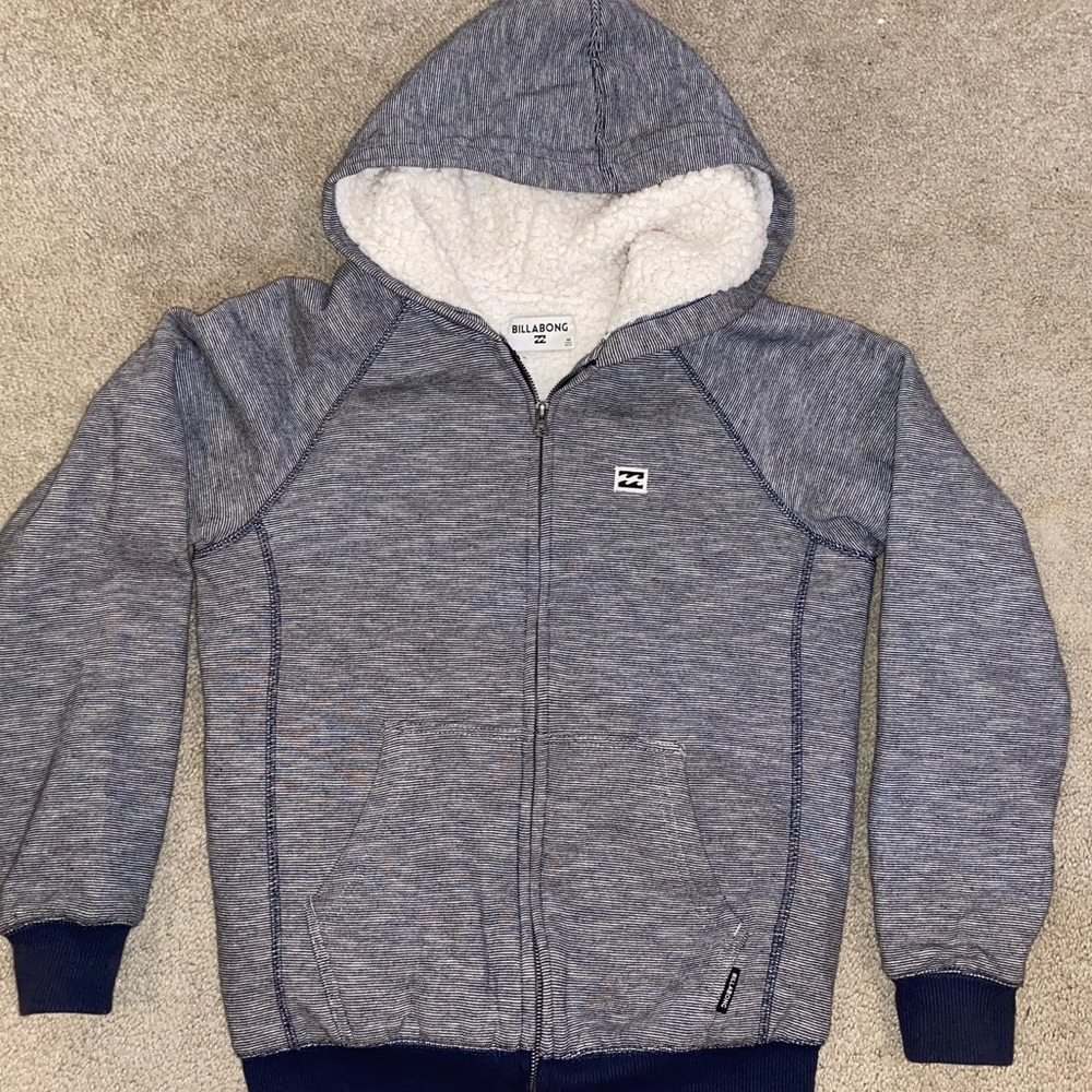 Billabong fleece lined jacket